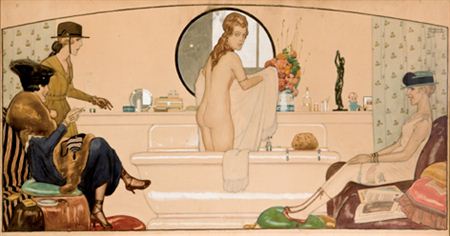 Rafael de Penagos : La toilette