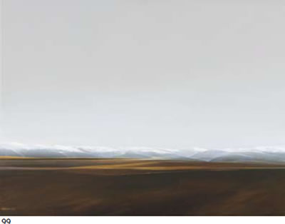 Philip Markham : Distant Snow, Central Otago