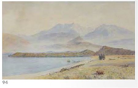 James Crowe Richmond : Kepler Mountains, Lake Anau