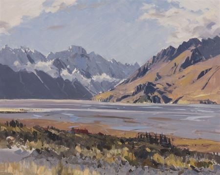 Peter Mardon : Near Glen Tanner, Upper Tasman Valley