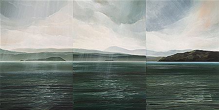 Philip Markham : Wellington Harbour (triptych)