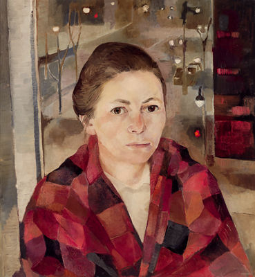 Edith Kramer : Self-Portrait