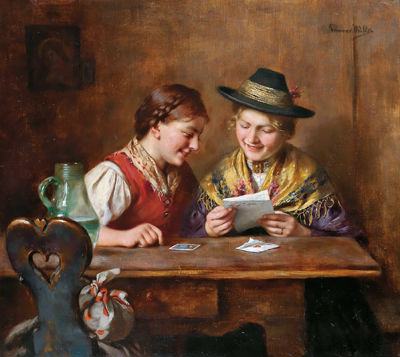 Emma Edle Von Seehof Muller : The Letter