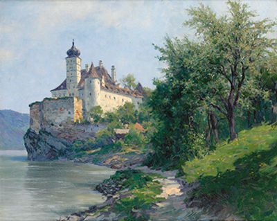 Karl Ludwig Prinz : 'Schönbühel Castle', Wachau