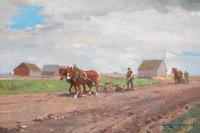 Hans Enzinger : Ploughing