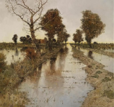 Karl Heffner : Fluvial Landscape