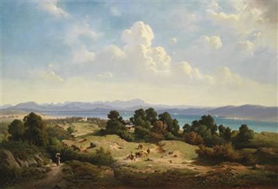 Josef Mayburger : View of Lake Starnberg