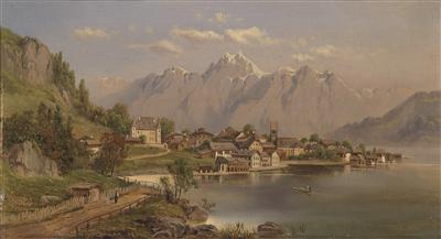 Edmund Hod : View of Zell am See