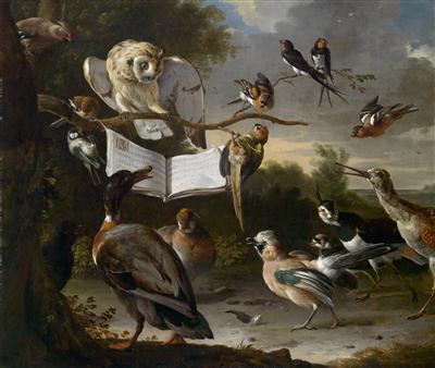 Melchior de Hondecoeter : Das Vogelkonzert