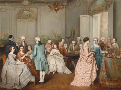 Benjamin Eugène Fichel : Elegant Society