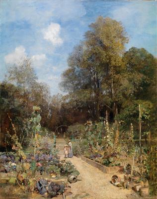 Emil Jakob Schindler : Garden in Plankenberg