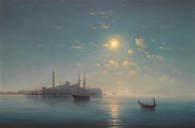 Vachakan Ispiryan : Venetian Scene in the Moonlight