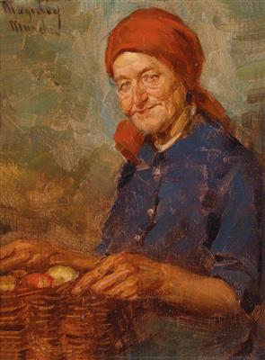 Vladimir Magidey : 'Die Obstverkäuferin' (The Fruit Seller)