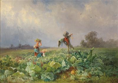 Georg Geyer : In the Cabbage Field