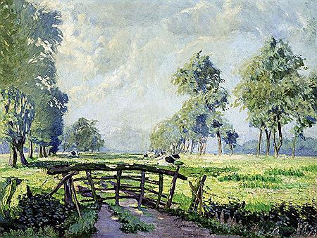 Georges Bernier : Paysage d'été