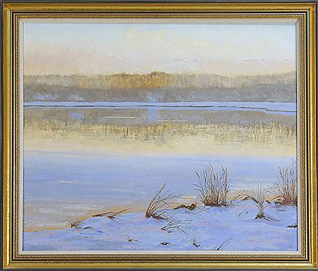 Ruth D Hogan : Cape Cod marsh in winter