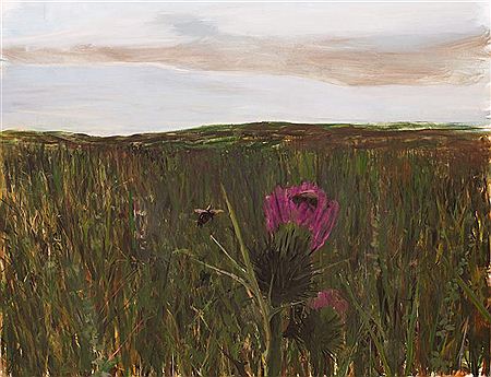 Enrique Celaya : The Field with Thistle, 2011