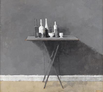 William Brooker : GREY STILL LIFE I