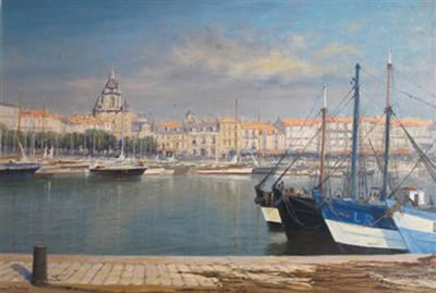 Kenneth Denton : HARBOUR LA ROCHELLE, FRANCE