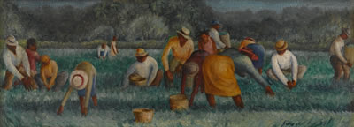 Clyde Singer : 'THE PEA PICKERS'