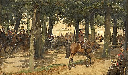 Jan Hoynck Van Papendrecht : CAVALRY PROCESSION