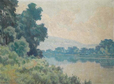 George Reid : RIVER LANDSCAPE