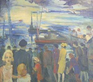 Norris Embry : Gathering at the Dock