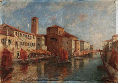 Luigi Bazzani : Chioggia