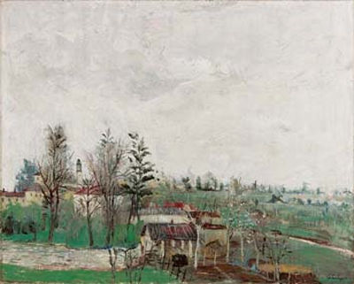 Adriano Spilimbergo : Paesaggio, 1952