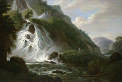 Jakob Wilhelm Mechau : Der unterste Reichenbachfall