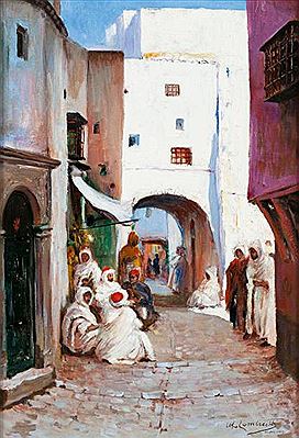 William Alphonse Lambrecht : Dans la casbah d'Alger