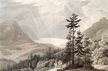 Wilhelm Friedrich Schlotterbeck : Erlaufsee 1809/10