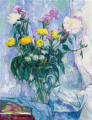 Maximilian Florian : Blumen 1947