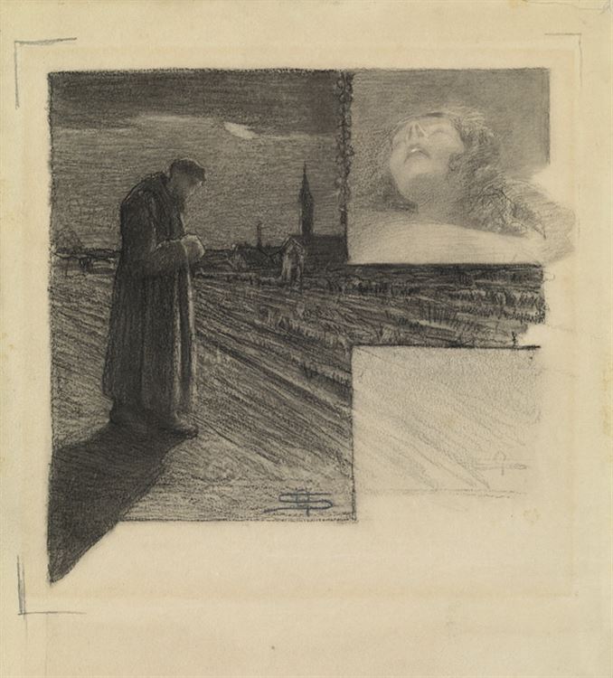 Giovanni Battista Emanuele Maria Segantini : From Auction Records