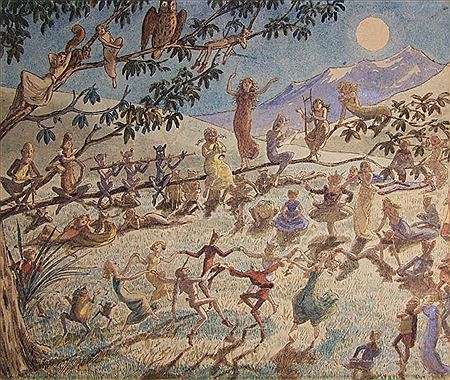 Charles Altamont Doyle : `Fairy Ring`