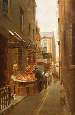 Charles Henry Turner : CHANGE ALLEY, BOSTON