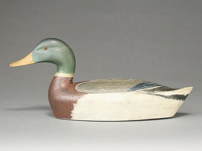 Chauncey Wheeler : Extremely rare and exceptional mallard drake