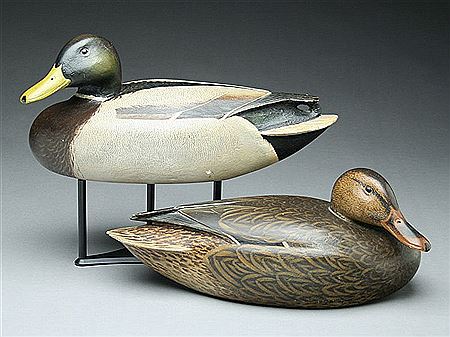 Enoch Reindahl : Exceptional pair of mallards