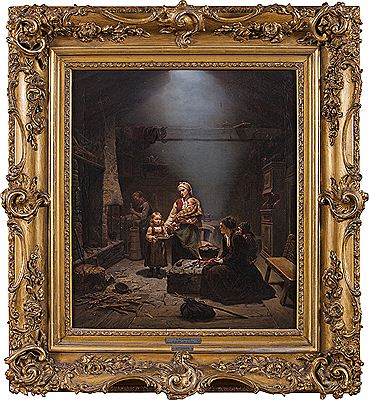 Adolph Tidemand : Charity 1852