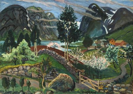 Nikolai Astrup : From Sunde