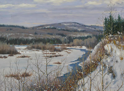 Mannie Gonsalves : ELBOW RIVER, BRAGG CREEK