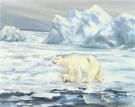 Rose Leonard : POLAR BEARS; 1986