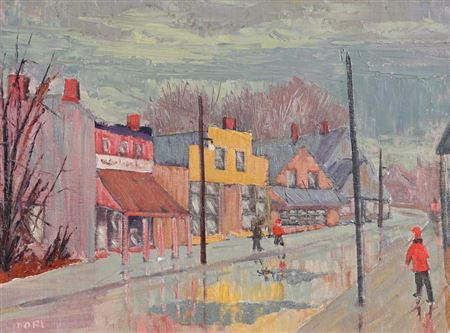 Dorothy Parsons : RAINY DAY, COOKSTOWN