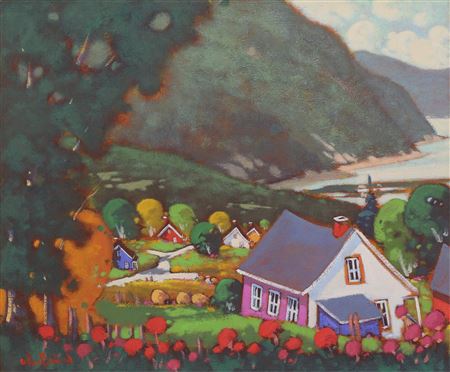 Gilles Bedard : CHARLEVOIX, COULEURS, ST. IRENEE