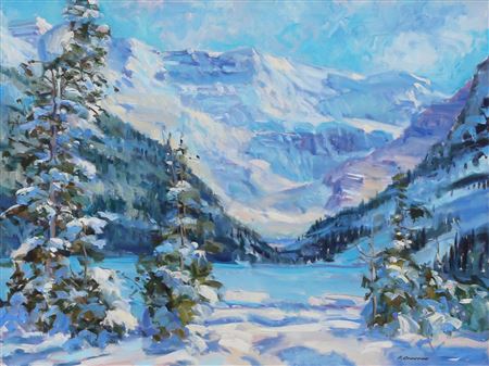 Fred Cameron : WINTER, LAKE LOUISE