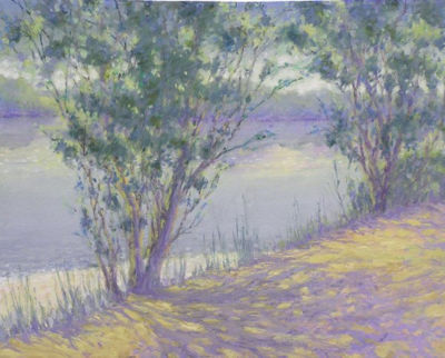 Louise Noack Gray : Sacramento River near Red Bluff II