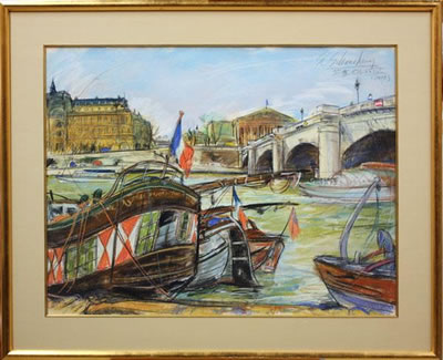 Sheldon Schoneberg : Paris and the Seine