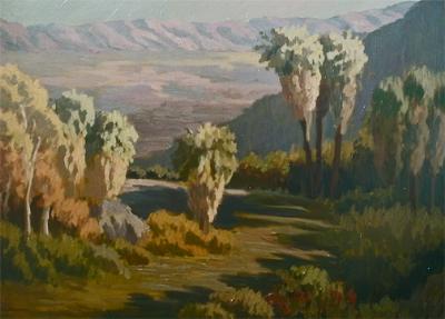 Robert A (Bob) Ferguson : ''Indian Canyon in Early Morning Light''