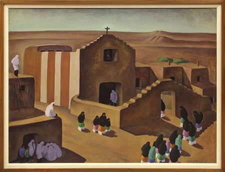 Anna Katharine Skeele : Taos Chapel