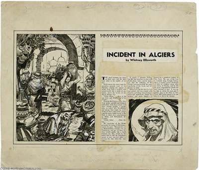 Creig Flessel : Detective Comics #11, pages 32 and 33 Original Art (DC, 1938).